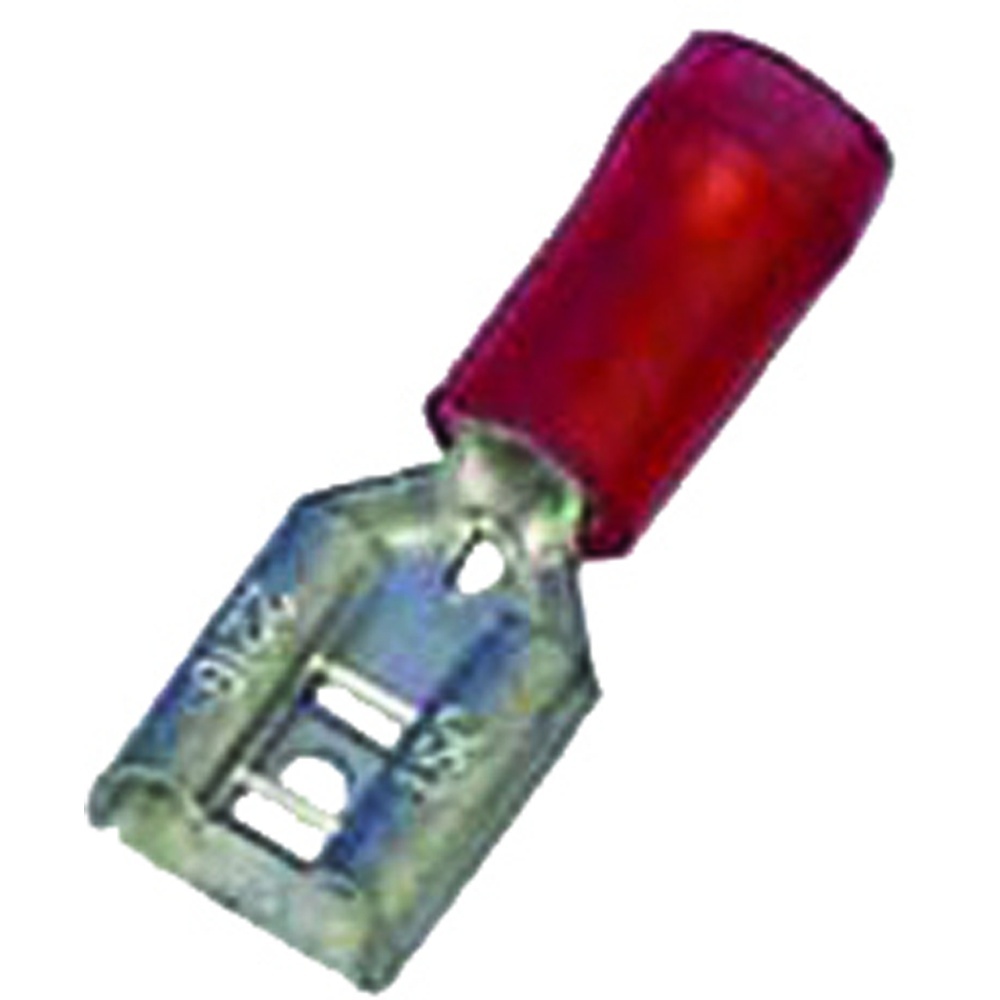 Intercable Isolierte Flachsteckhülse 180823 Typ ICIQ125FHB