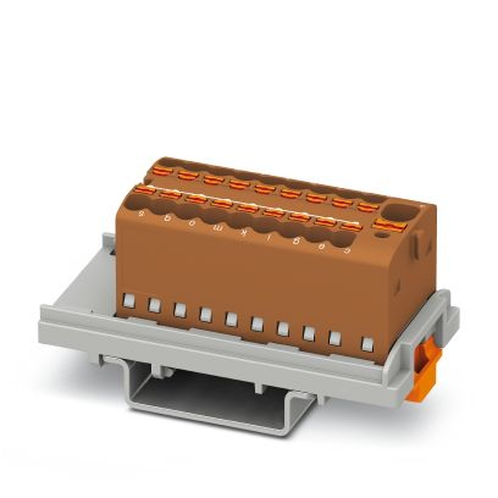 Phoenix Contact Verteilerblock 1047457 Typ PTFIX 4/18X1,5-NS35 BN