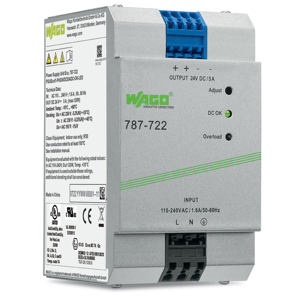 Wago Stromversorgungen 787-722