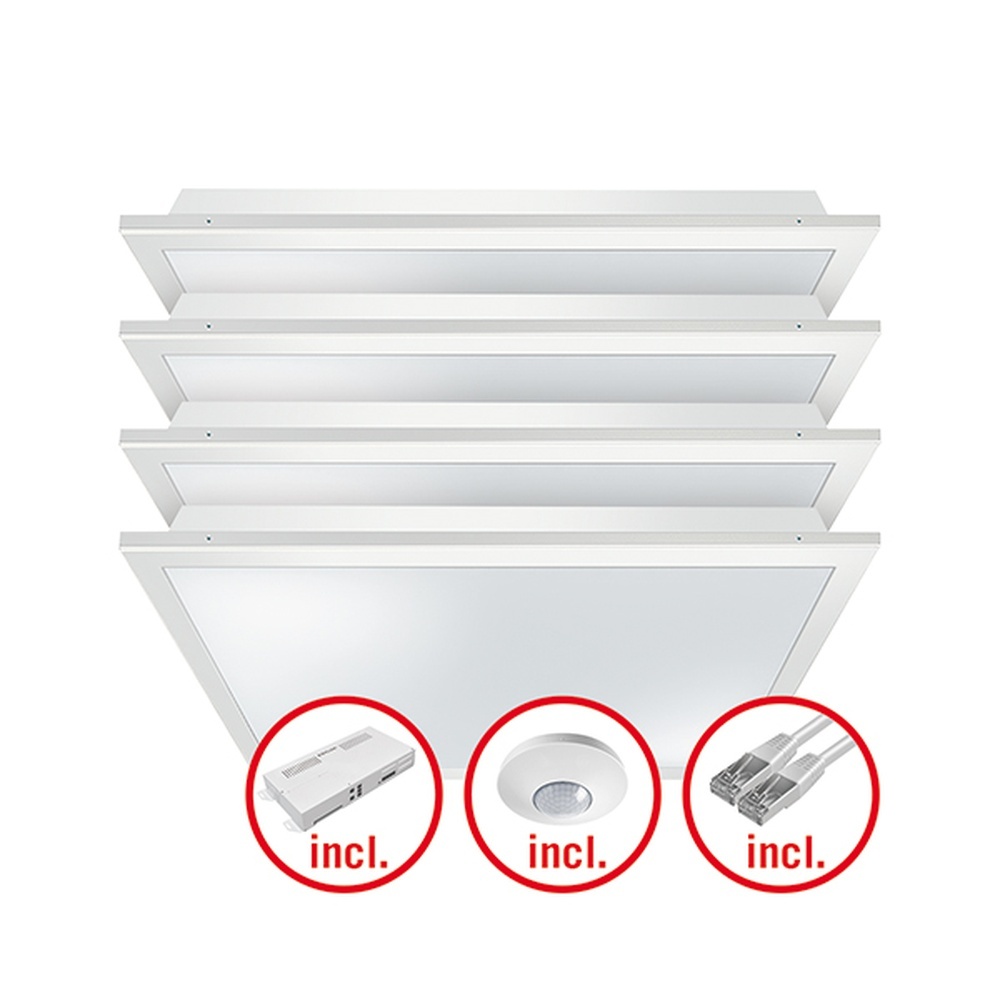 ESYLUX Lichtsystem EQ10132421 Typ QUADRO-SET CELINE-2 600 DDP OP 840 IR ELC