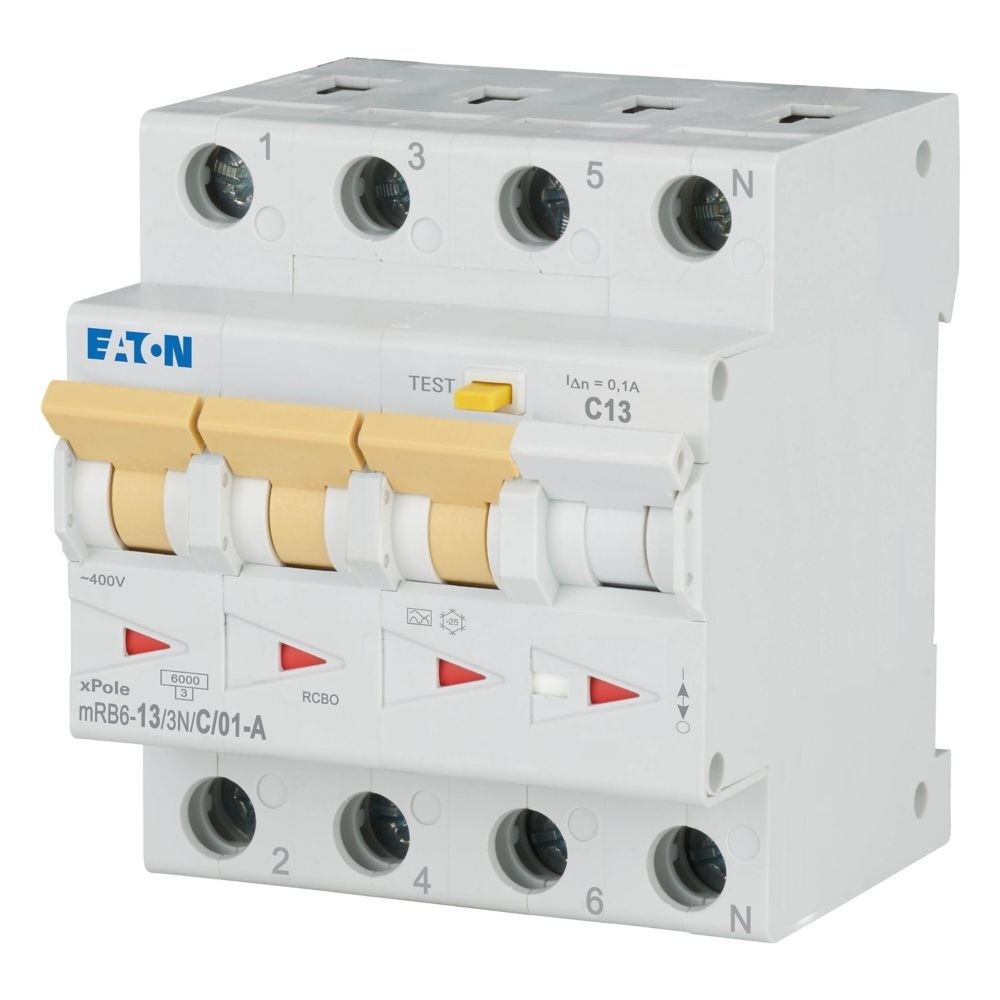 Eaton FI LS Schalter 120663 Typ mRB6-13/3N/C/01-A
