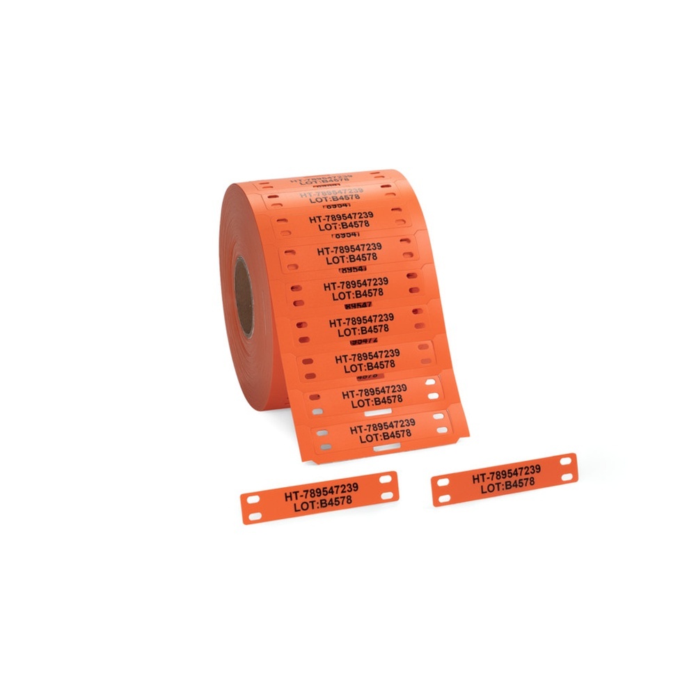 Hellermann Kennzeichnungsschild 556-80539 Typ TAGPU25X75-4-PUR-OG