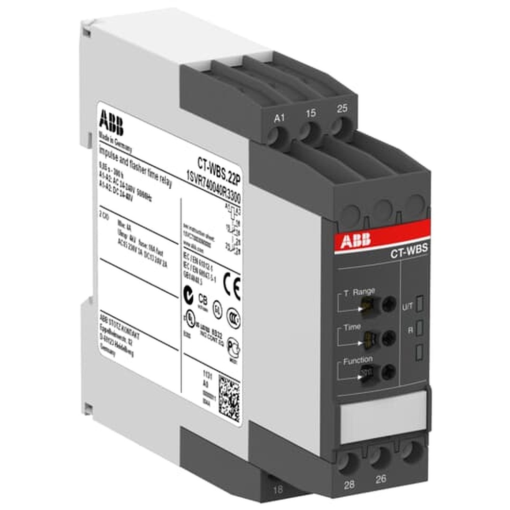ABB Zeitrelais 1SVR740040R3300 Typ CT-WBS.22P