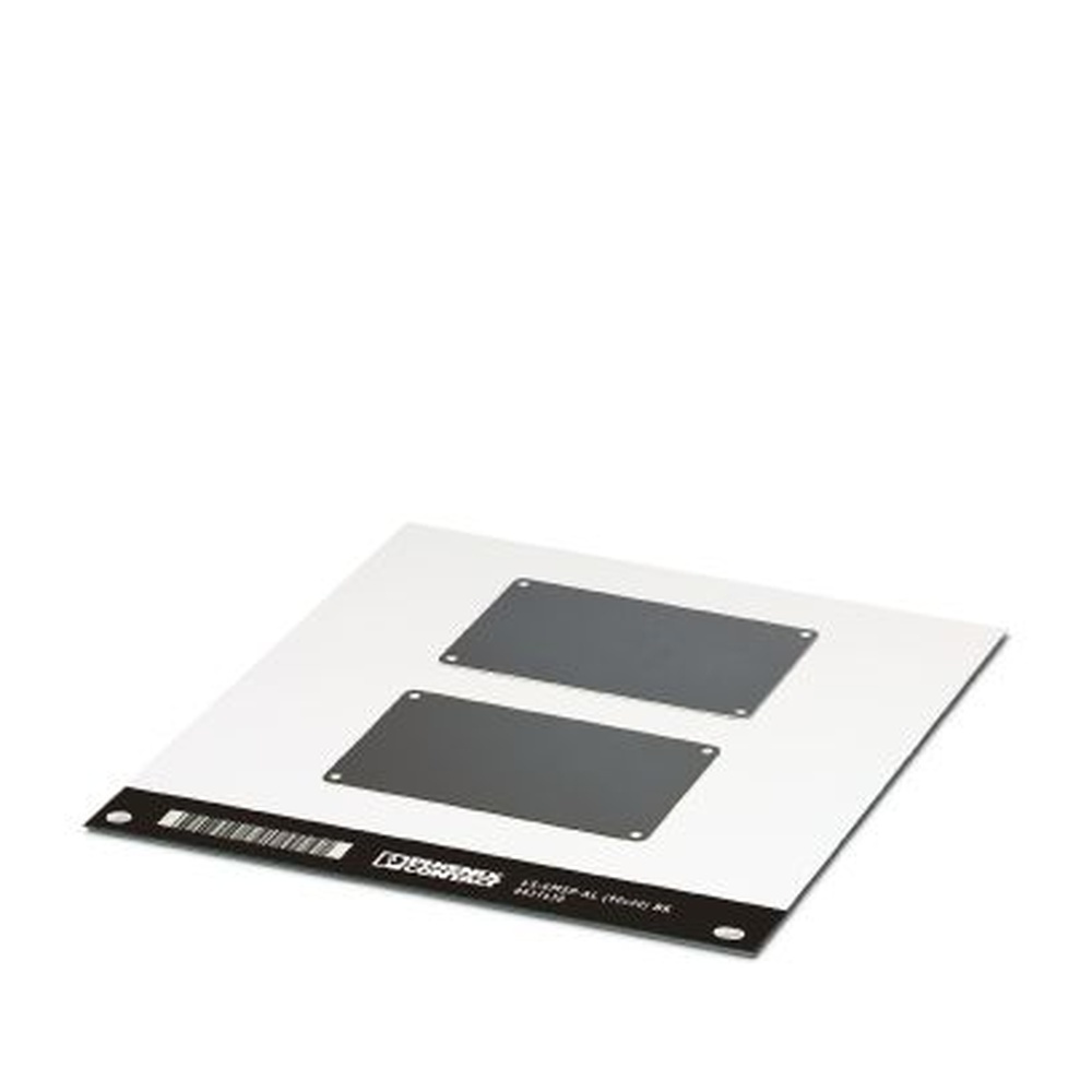 Phoenix Contact Gerätemarker 0831916 Typ LS-EMSP-AL (90X60) BK CUS