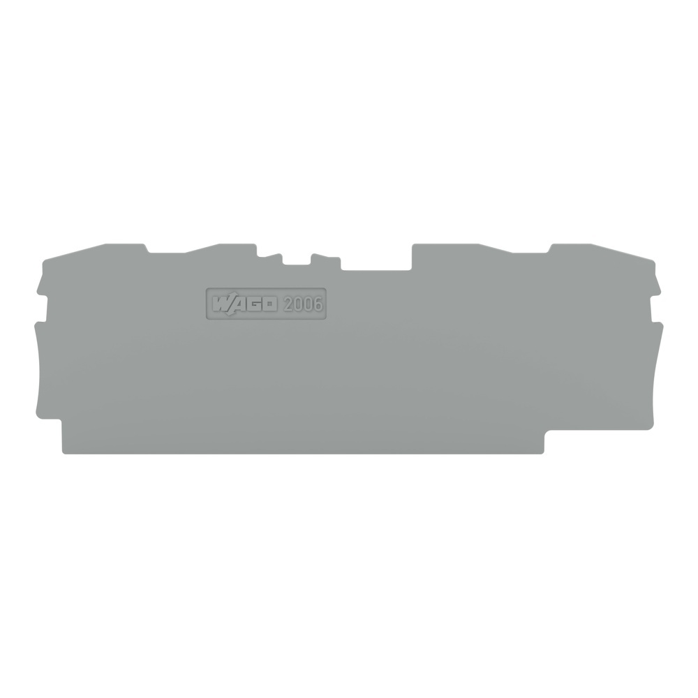 Wago Abschluss und Zwischenplatte 2006-1491 Wago Abschluss und Zwischenplatte 2006-1491