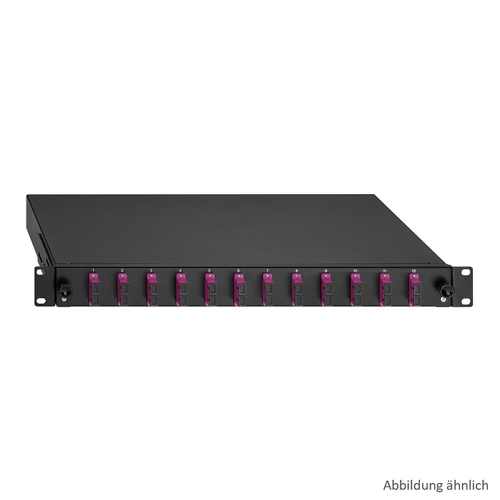 Rutenbeck BasicLine Spleissbox 2280309240 Typ BL-Spleissbox 24xSC-D OS2 APC grün