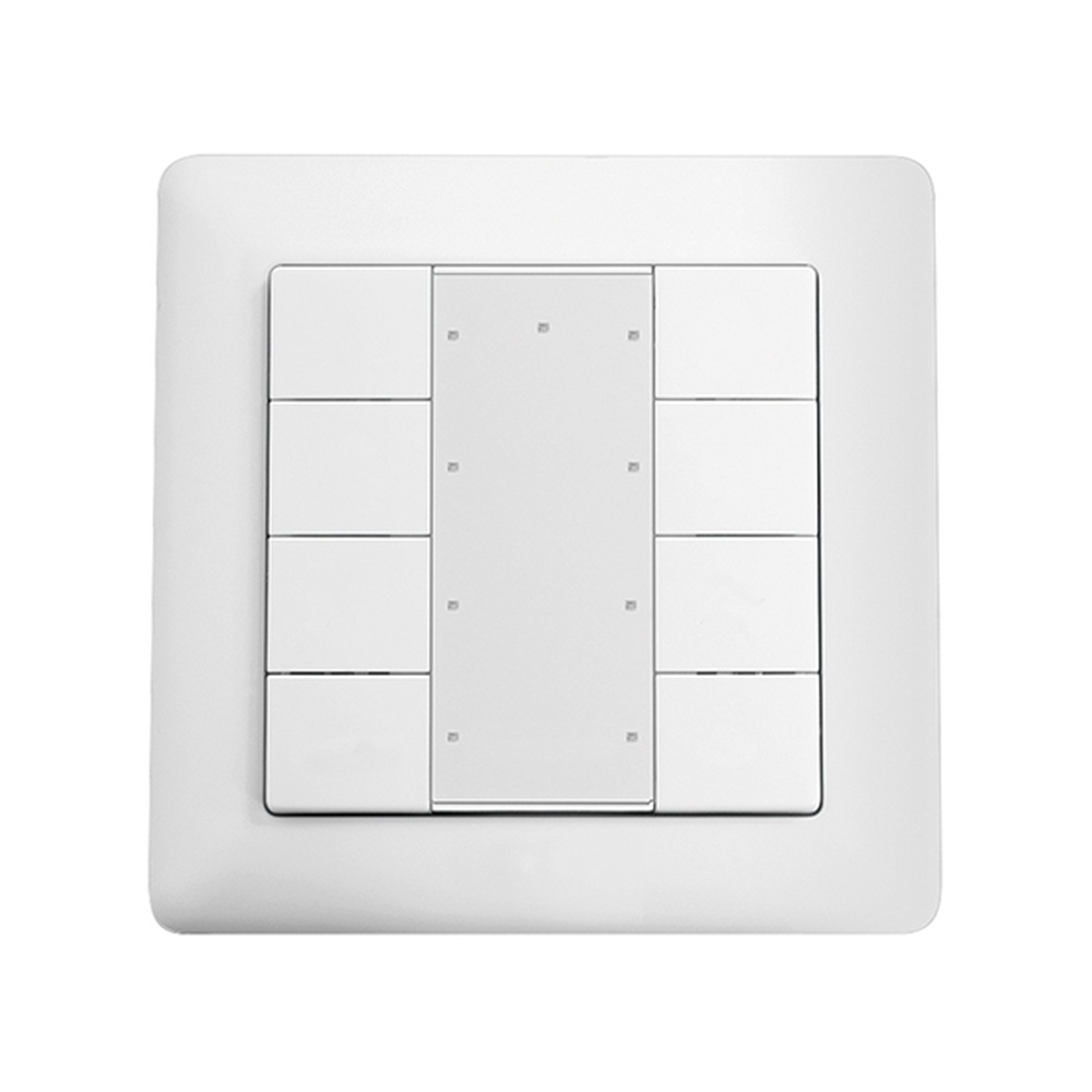 ESYLUX Taster EP10431630 Typ PUSH BUTTON x8 DALI-2 WH