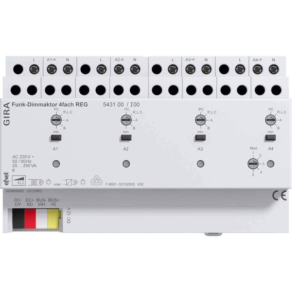 Gira Funk-Dimmaktor 543100