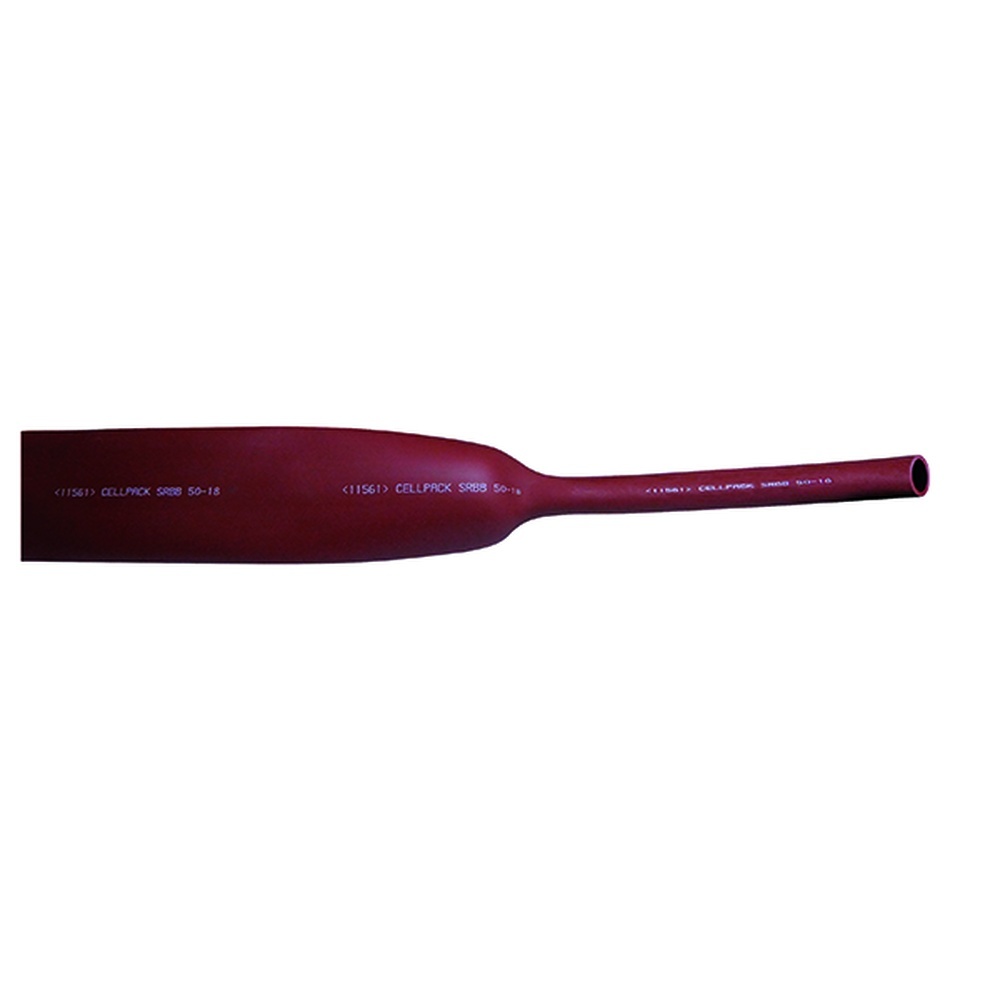 Cellpack Warmschrumpfschlauch 237860 Typ SRBB/50-18/RDBN/1000mm