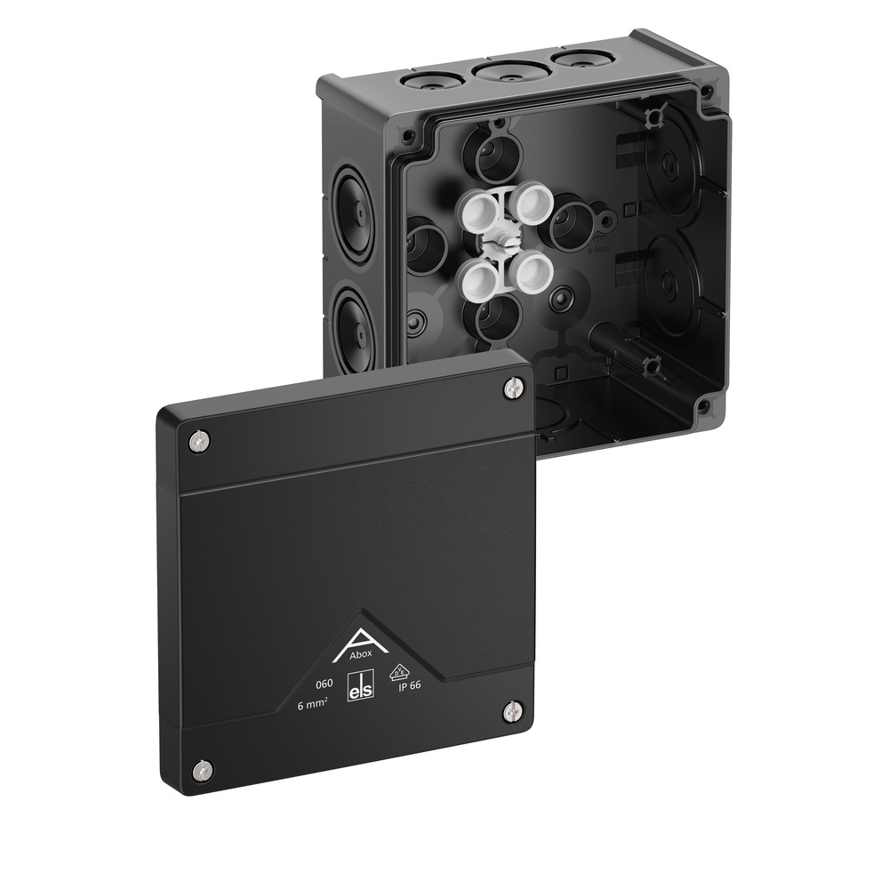 Spelsberg Abzweigkasten 80600001 Typ Abox 060-L/sw Spelsberg Abzweigkasten 80600001 Typ Abox 060-L/sw