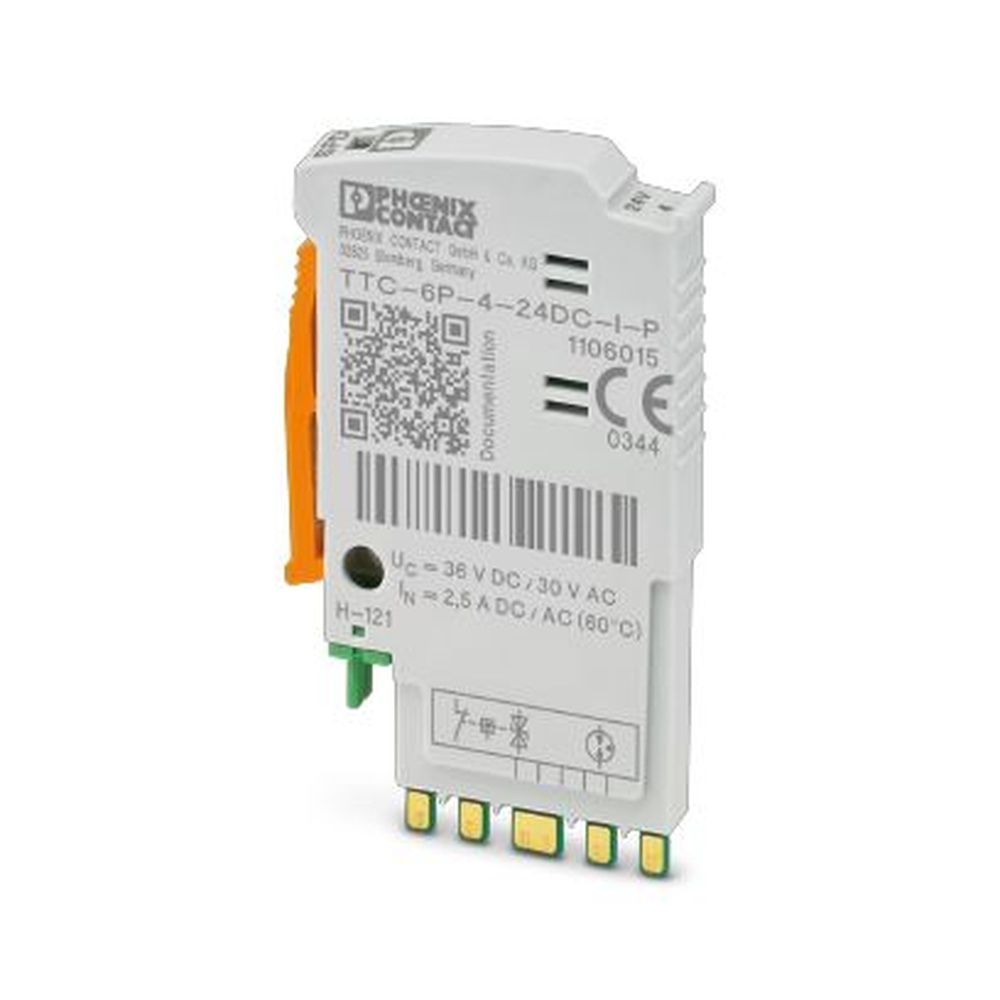 Phoenix Contact Überspannungsschutzstecker 1106015 Typ TTC-6P-4-24DC-I-P