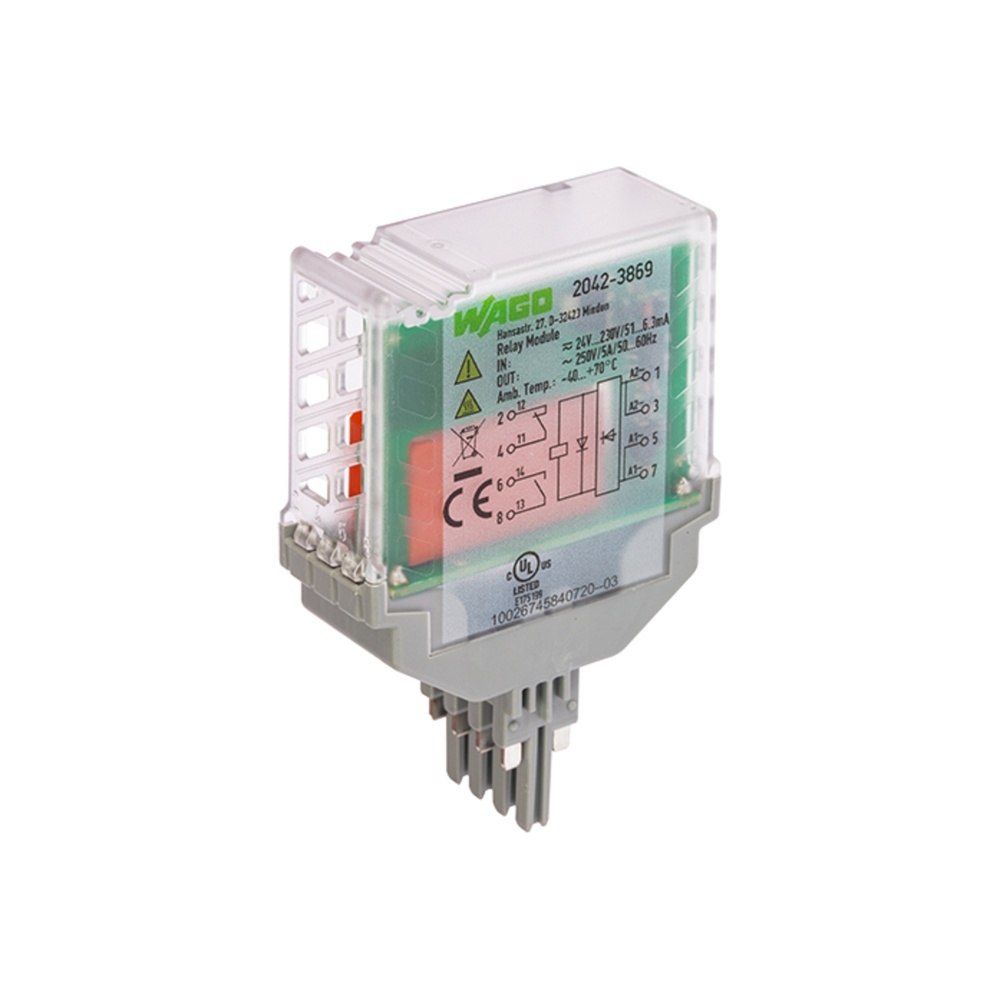 Wago Relaismodul 2042-3869 Wago Relaismodul 2042-3869