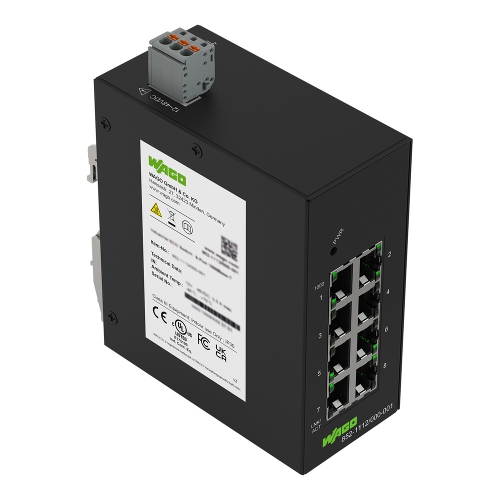 Wago Industrial-Switch 852-1112/000-001