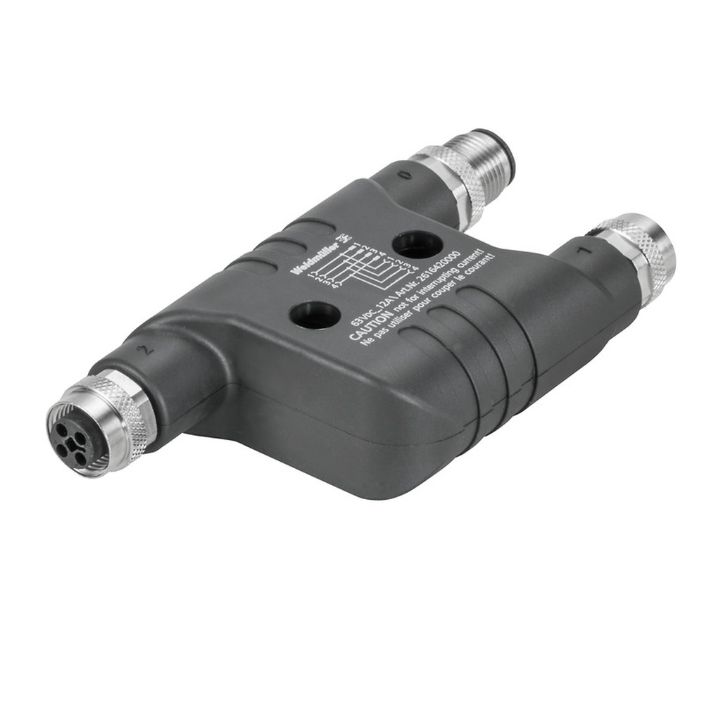 Weidmüller Sensor Aktor Adapter 2616470000 Typ SAI-H3-M12-L