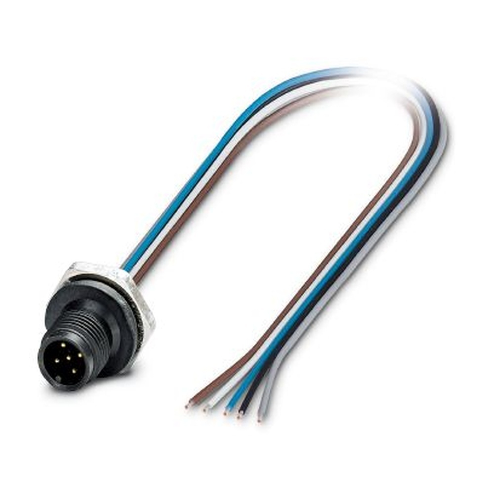 Phoenix Contact Einbausteckverbinder 1436411 Typ SACC-E-M12MS-5CON-M16/0,5 P