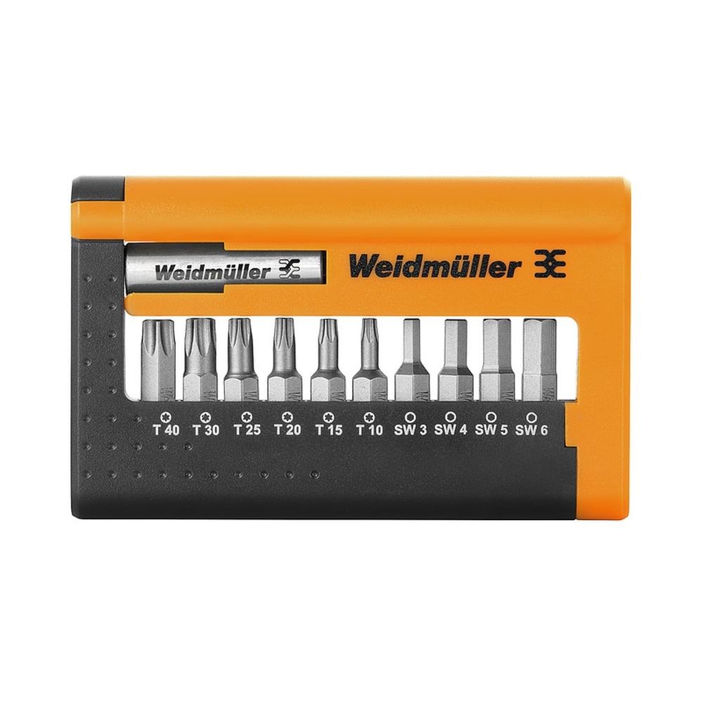 Weidmüller Bit Sortiment 2937020000 Typ BIT-BOX 11 TRX + IS