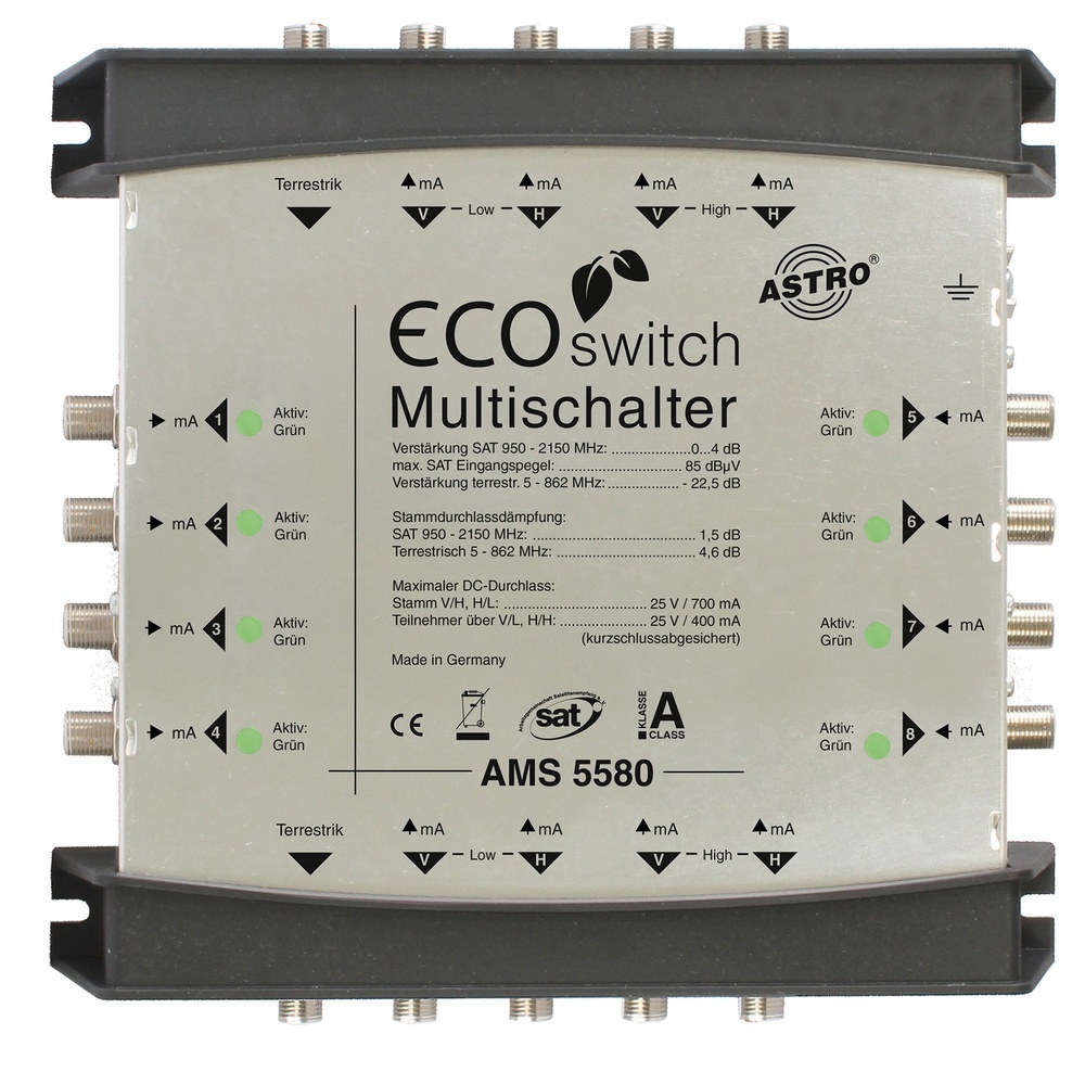Astro Bit Profi-Multischalter 5 in 8 360585 Typ AMS 5580 ECOswitch