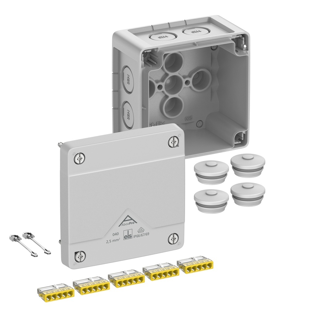 Spelsberg Abzweigkasten 40243001 Typ Abox Pro 040-2,5² Spelsberg Abzweigkasten 40243001 Typ Abox Pro 040-2,5²