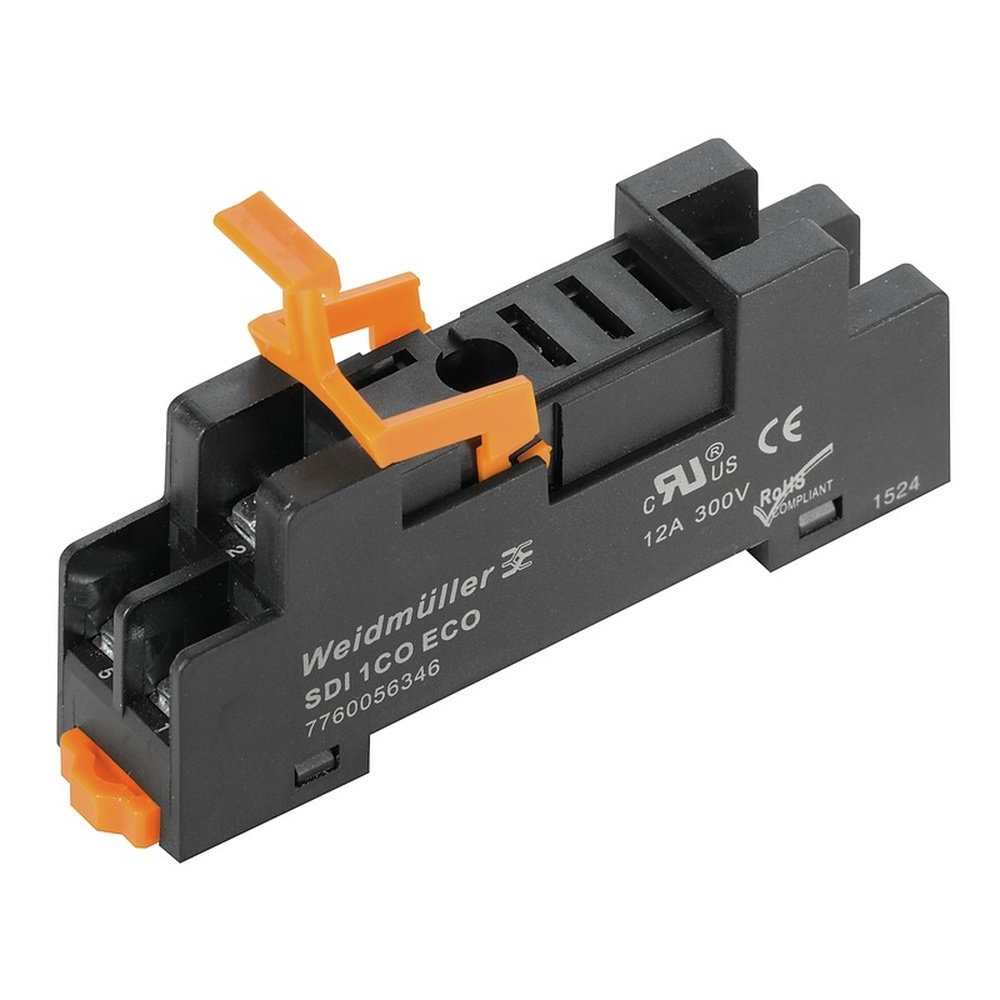 Weidmüller Relaissockel 7760056346 Typ SDI 1CO ECO