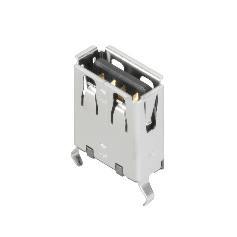 Weidmüller Leiterplattensteckverbinder 2563730000 Typ USB2.0A R1V 2.5N4 TY BK Weidmüller Leiterplattensteckverbinder 2563730000 Typ USB2.0A R1V 2.5N4 TY BK