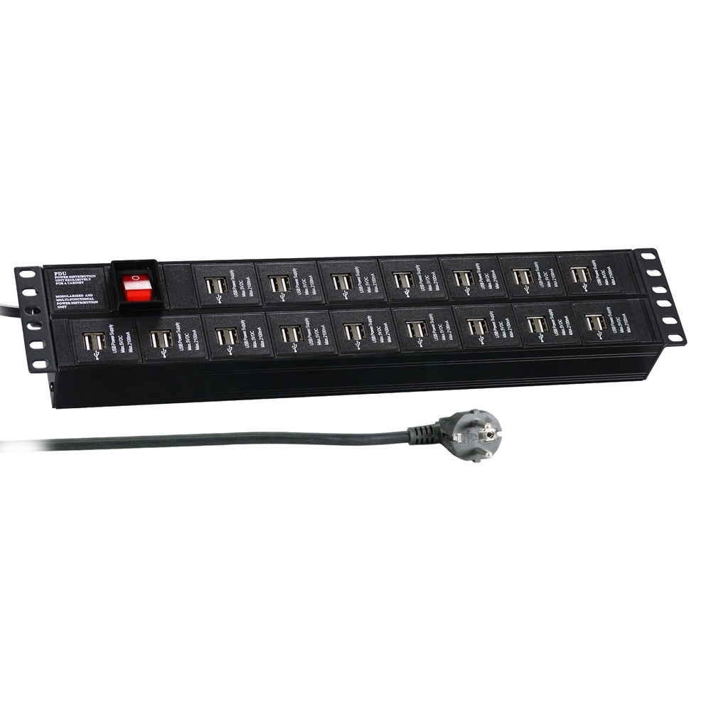 EFB Steckdosenleiste mit Schalter EK631USB.2