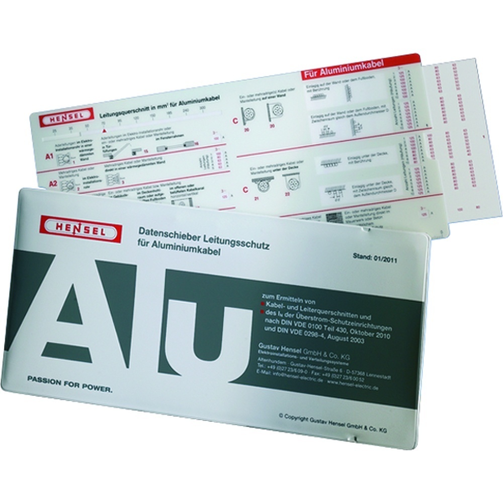 Hensel Datenschieber Datenschieber LS-Aluleiter Nr. 98170711