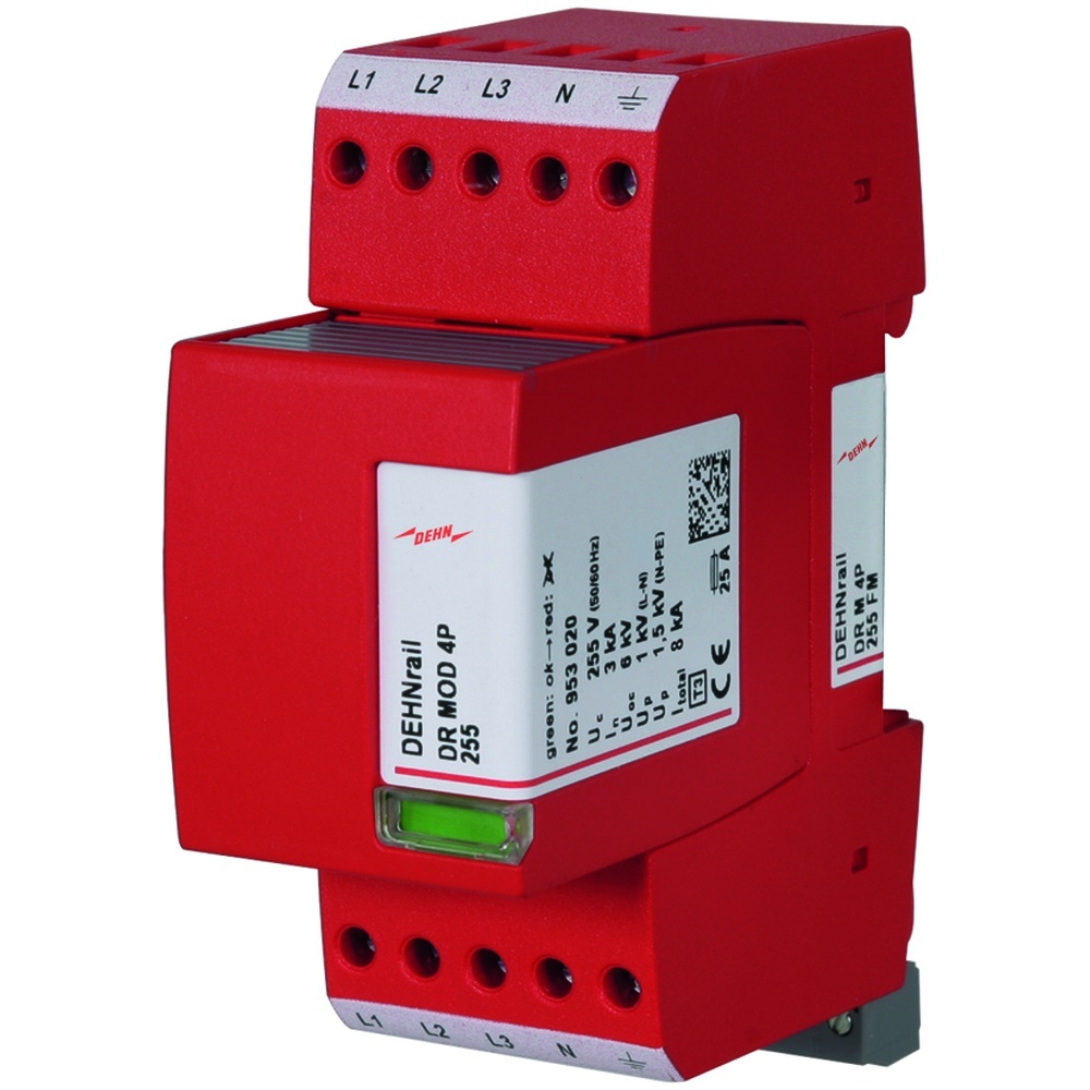 Dehn + Söhne Überspannungsableiter 953405 Typ DR M 4P 255 FM