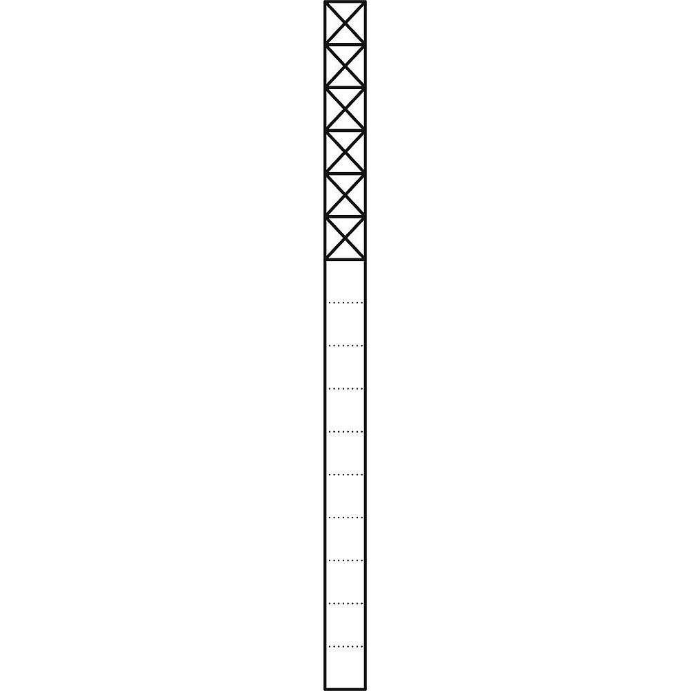 Siedle Kommunikations Stele 200024022-00 Typ KSF 616-6 W