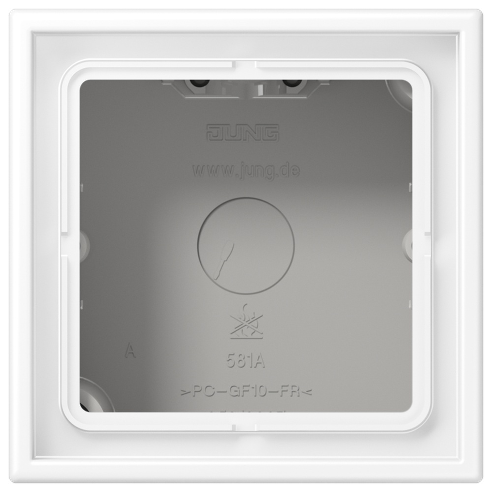Jung Aufputz Kappe LS581AWWM