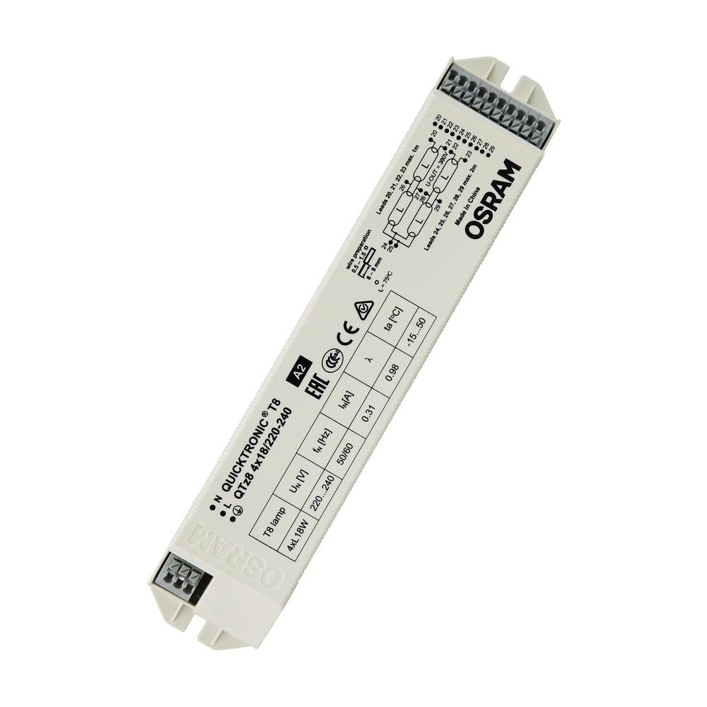 Ledvance Osram Vorschaltgerät 863362 Typ QTZ8-4X18/220-240UNV1