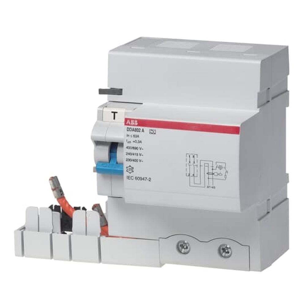 ABB Fehlerstromschutzblock 2CSB802101R4000 Typ DDA802A-100/0,5