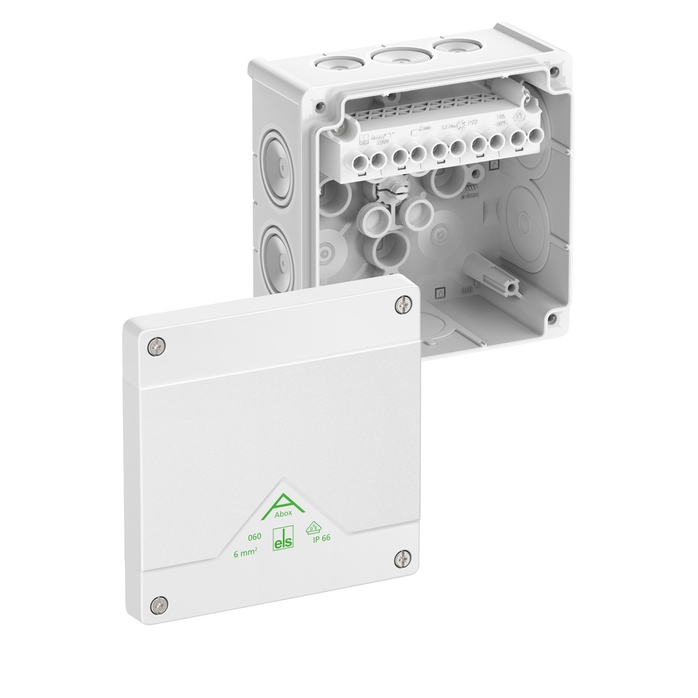 Spelsberg Abzweigkasten 80612001 Typ Abox 060-6²/w Spelsberg Abzweigkasten 80612001 Typ Abox 060-6²/w