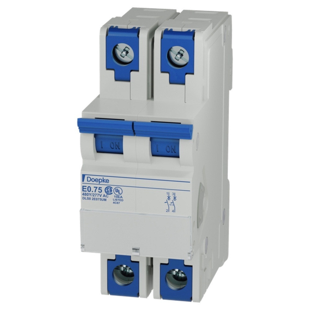 Doepke LS Schalter 2p E Char 09842303 Typ DLS 8 2E075UM  Doepke LS Schalter 2p E Char 09842303 Typ DLS 8 2E075UM