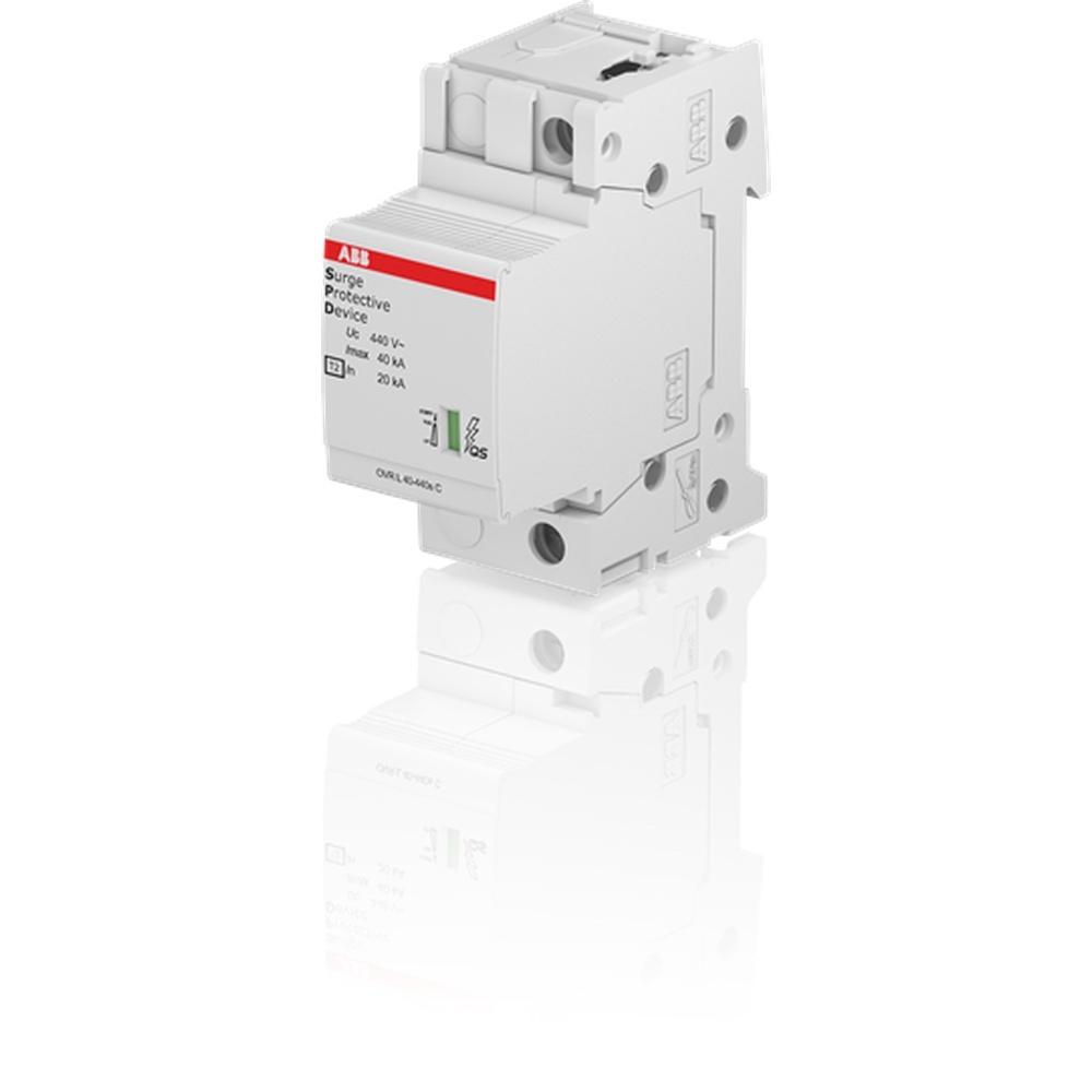 ABB Überspannungsableiter für Energietechnik Stromversorgung 2CTB815704R4100 Typ OVR T2 40-440S P Q