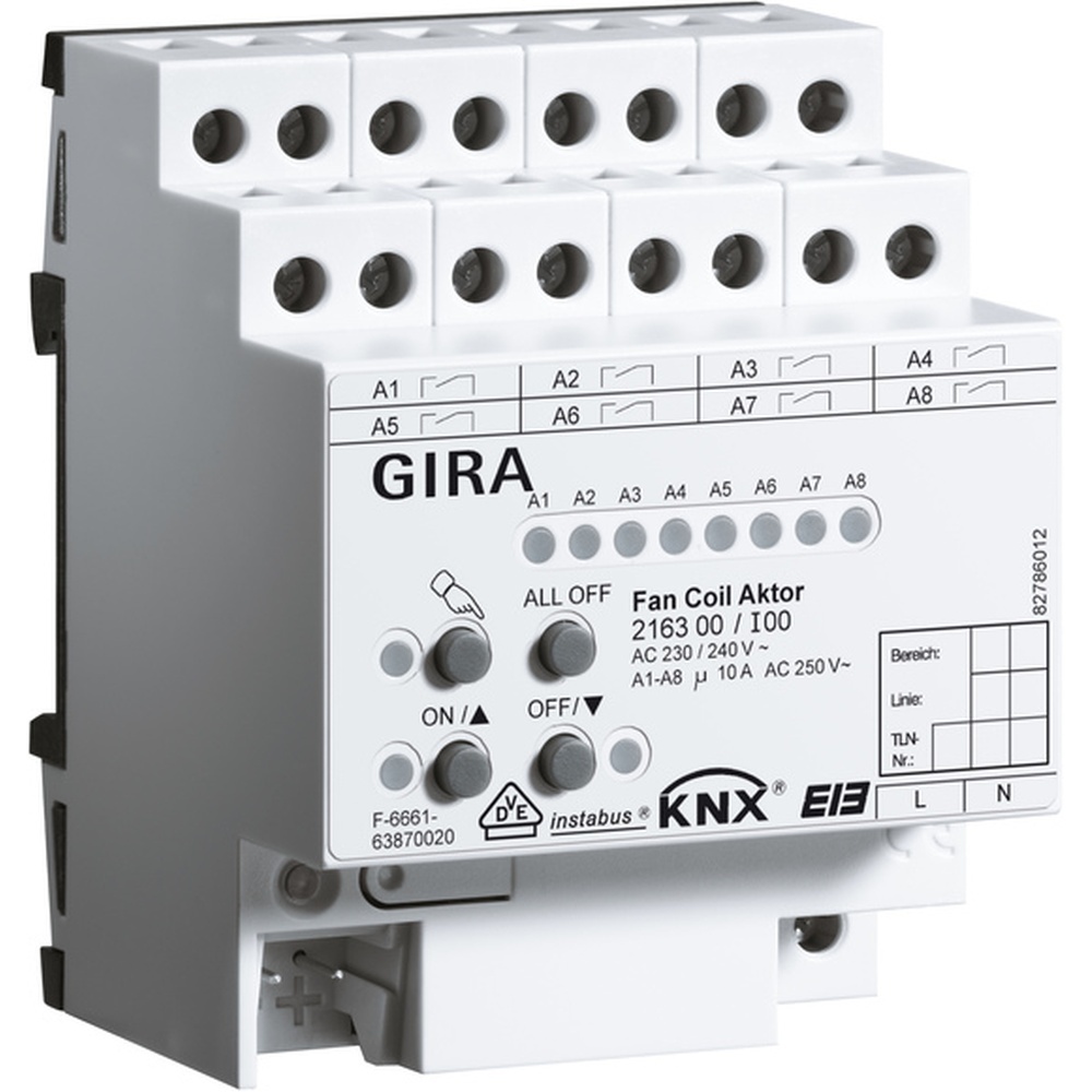 Gira Fan Coil Aktor 216300