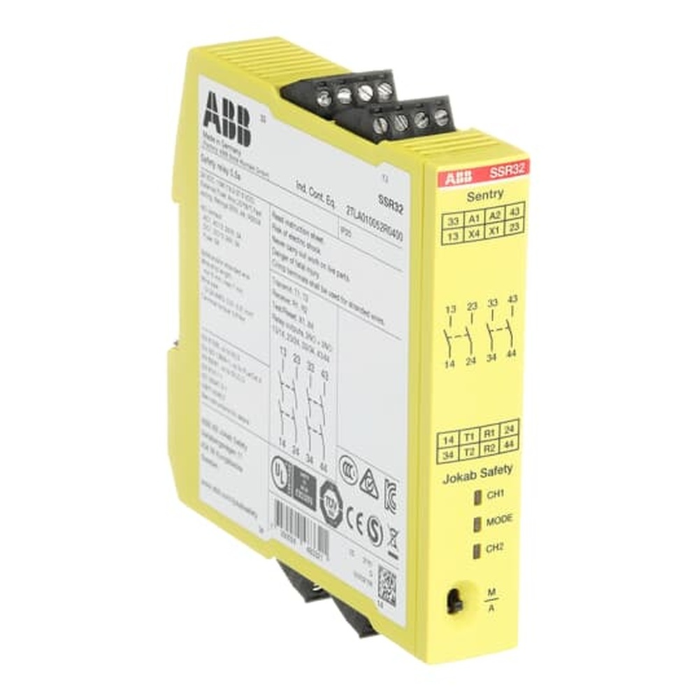 ABB Gerät zur Überwachung von sicherheitsgerichteten Stromkreisen 2TLA010052R0400 Typ Sentry SSR32