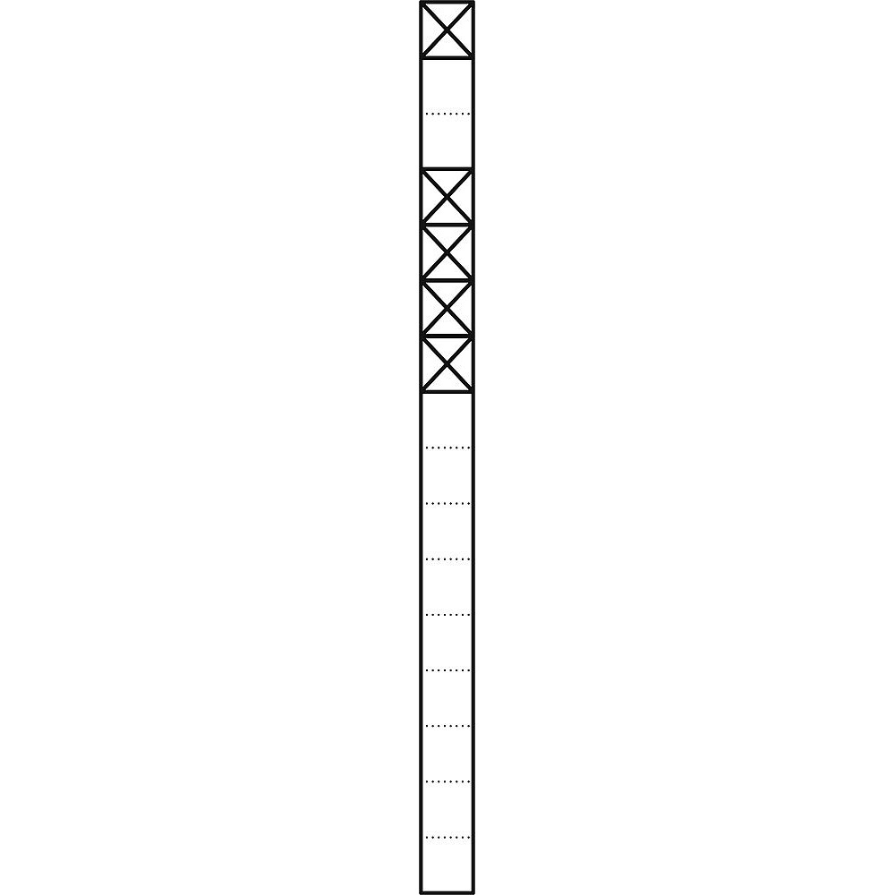 Siedle Kommunikations Stele 200024009-00 Typ KSF 616-1/4 SM