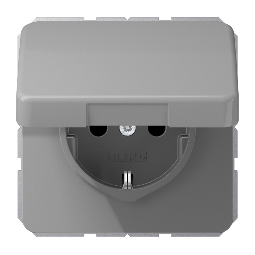 Jung SCHUKO Steckdose CD1521BFKLGR Jung SCHUKO Steckdose CD1521BFKLGR