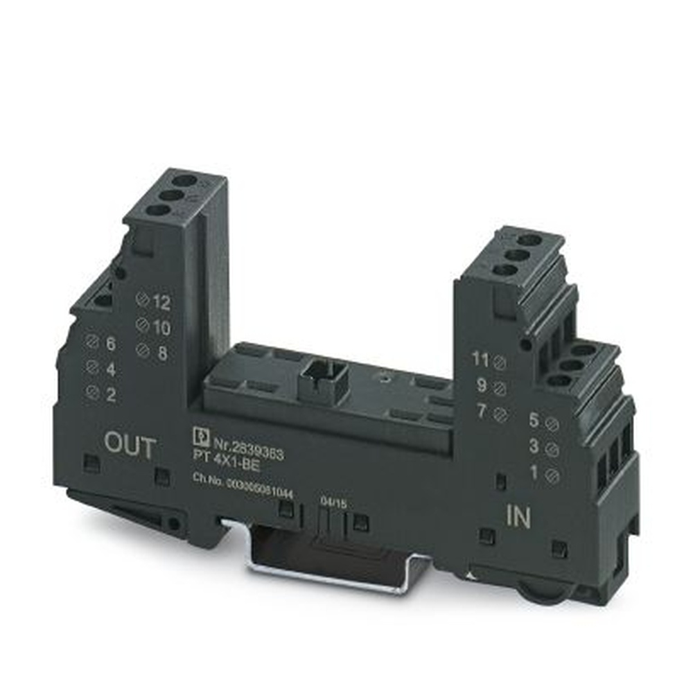 Phoenix Contact Überspannungsschutz Basiselement 2839363 Typ PT 4X1-BE