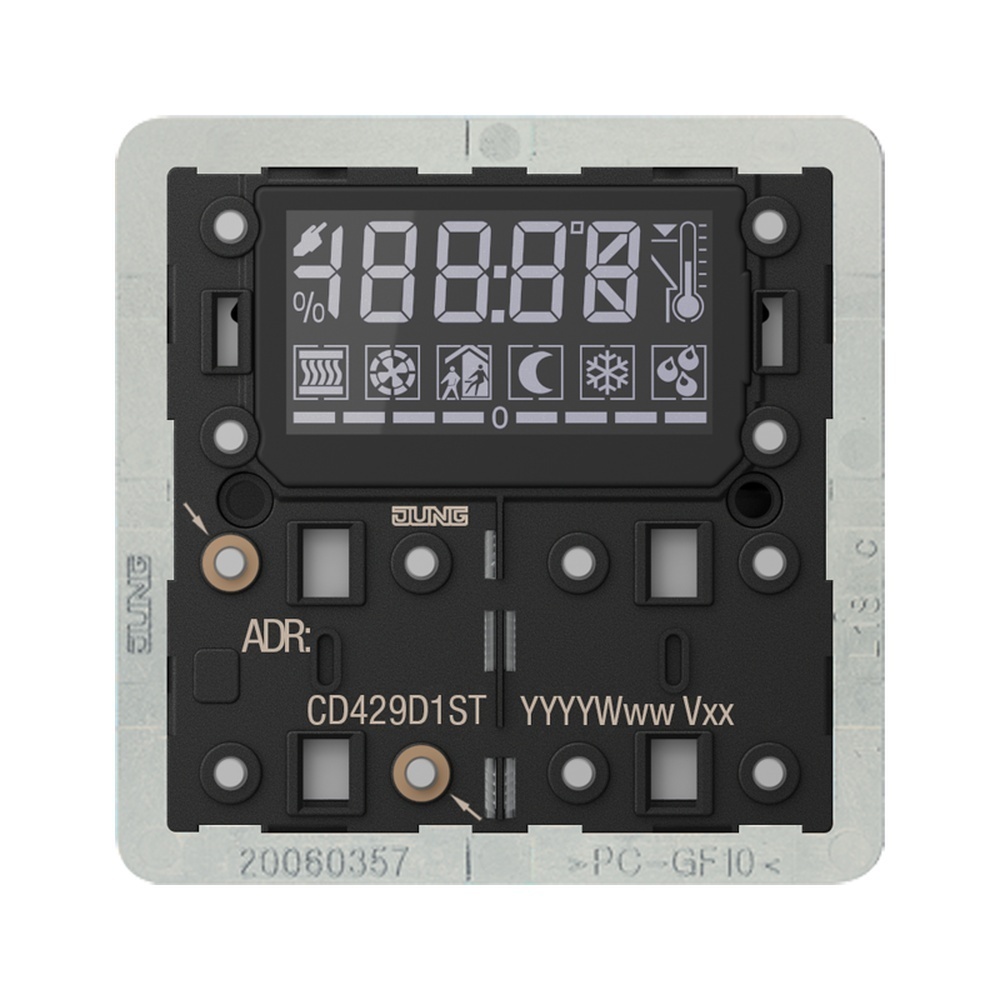 Jung KNX Raumcontroller Modul CD429D1ST