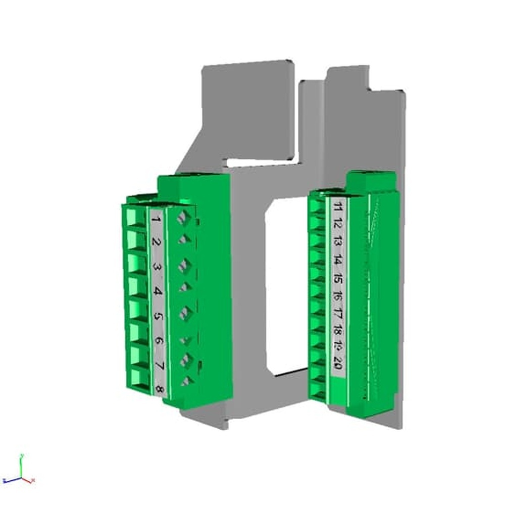 ABB Zubehör für Niederspannungs Schalttechnik 1SEP408512R0501 Typ XR00/1-MULTIST-6P