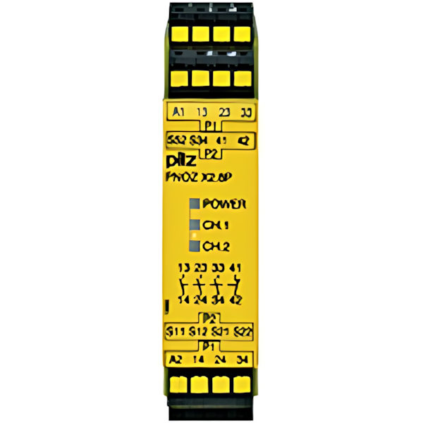 Pilz Sicherheitsschaltgerät 787302 Typ PNOZ X2.8P C 24-240VAC/DC 3n/o 1n/c