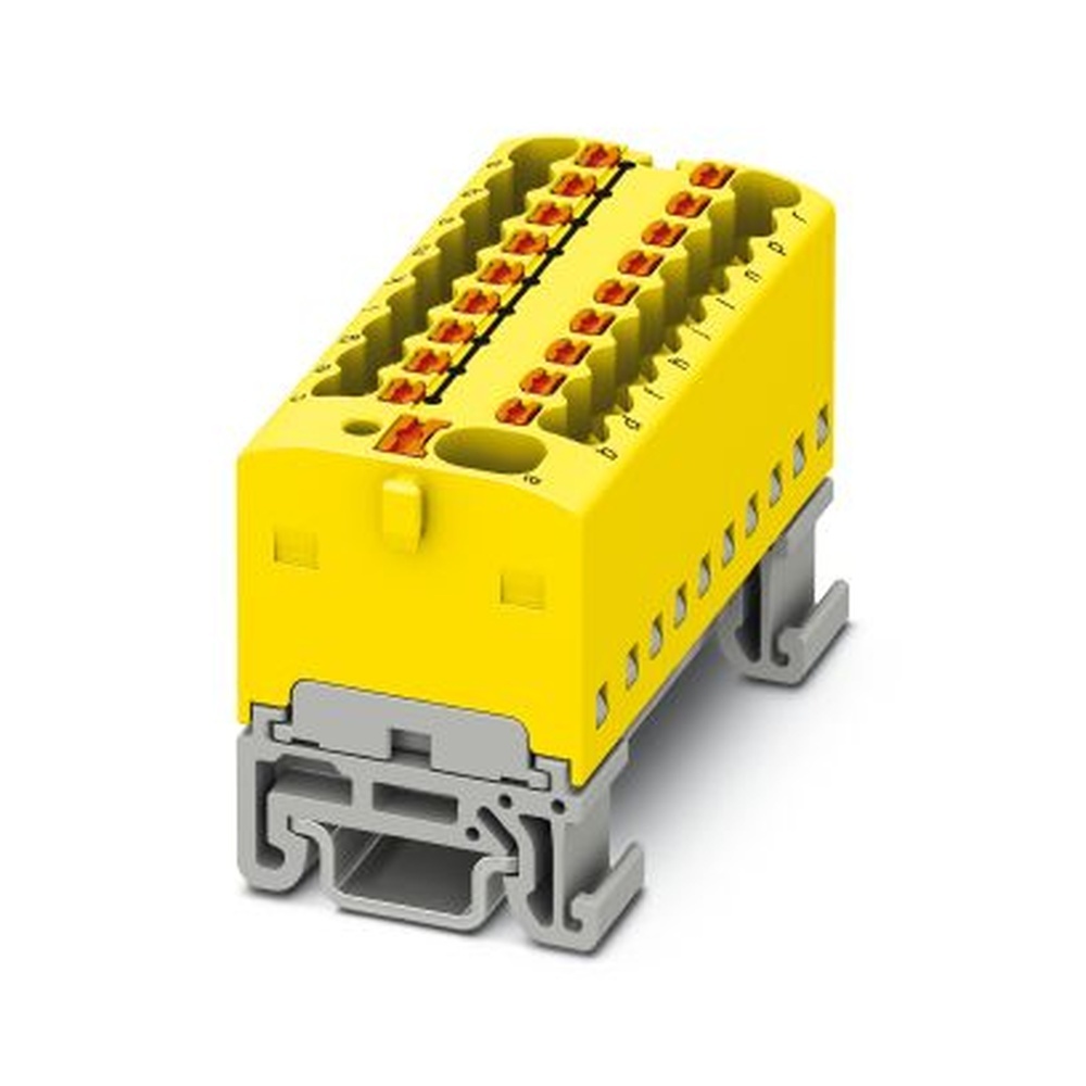 Phoenix Contact Verteilerblock 1047447 Typ PTFIX 4/18X1,5-NS15A YE