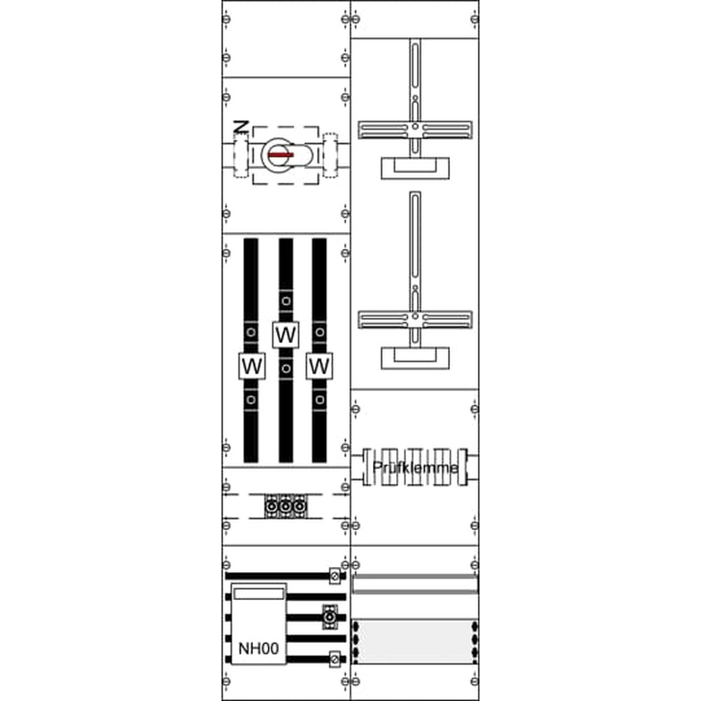 Striebel & John Mess Wandlerfeld 2CPX033875R9999 Typ KA4224Z