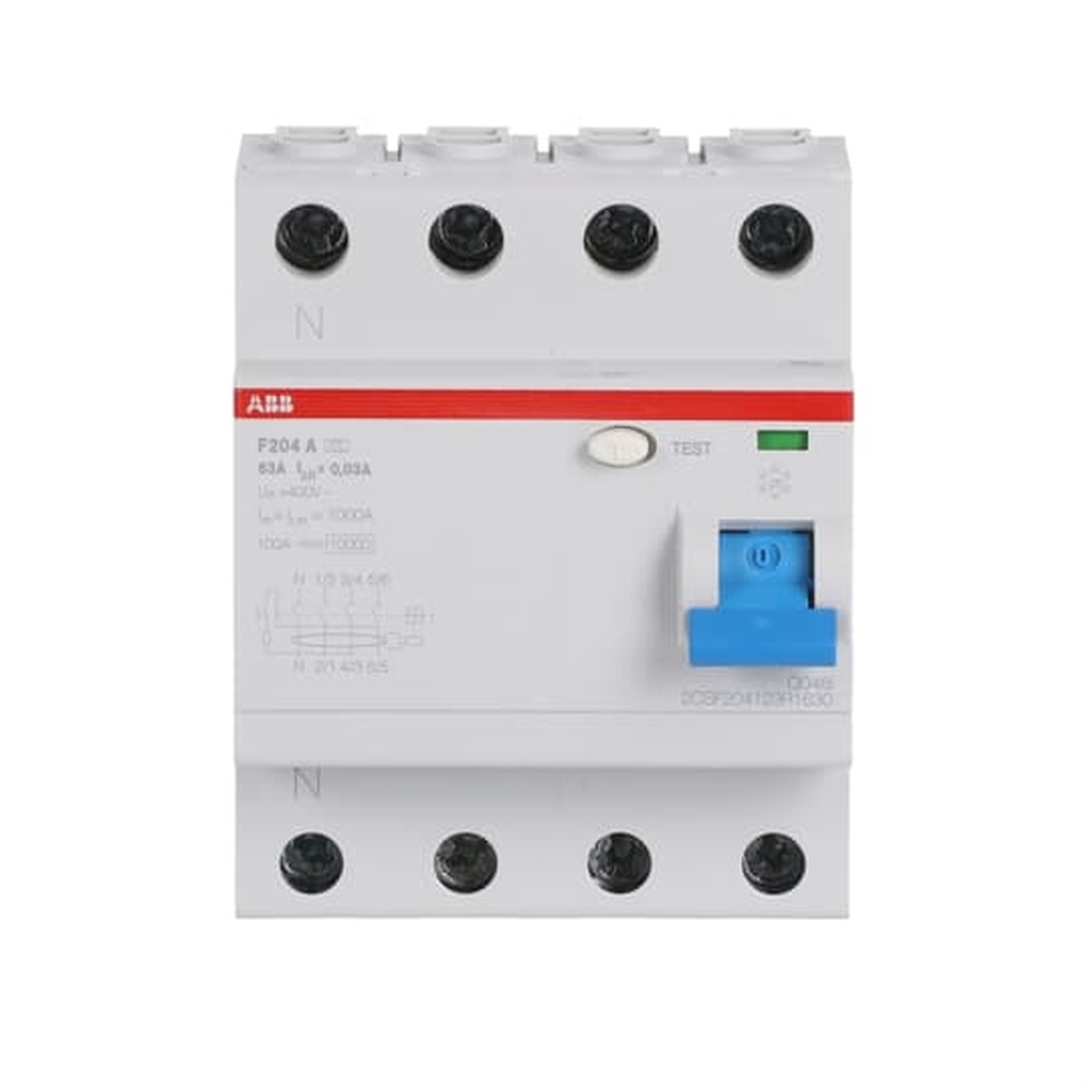ABB FI Schutzschalter 2CSF204123R1630 Typ F204A-63/0,03L