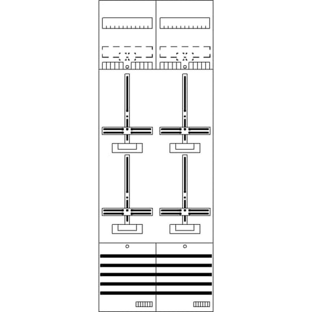 Striebel & John Zählerkomplettfeld 2CPX054117R9999 Typ DF29G4