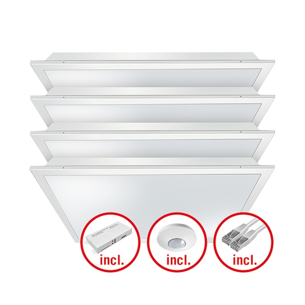 ESYLUX Lichtsystem EQ10132469 Typ QUADRO-SET CELINE-2 625 DDP OP 840 IR ELC