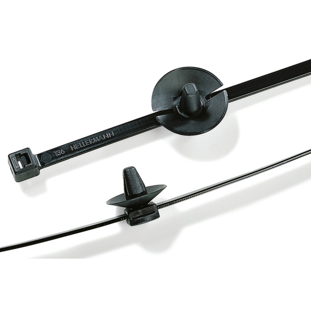 Hellermann Befestigungsbinder 156-01146 Typ PT2AP3SFT6.5-PEEK-BGE