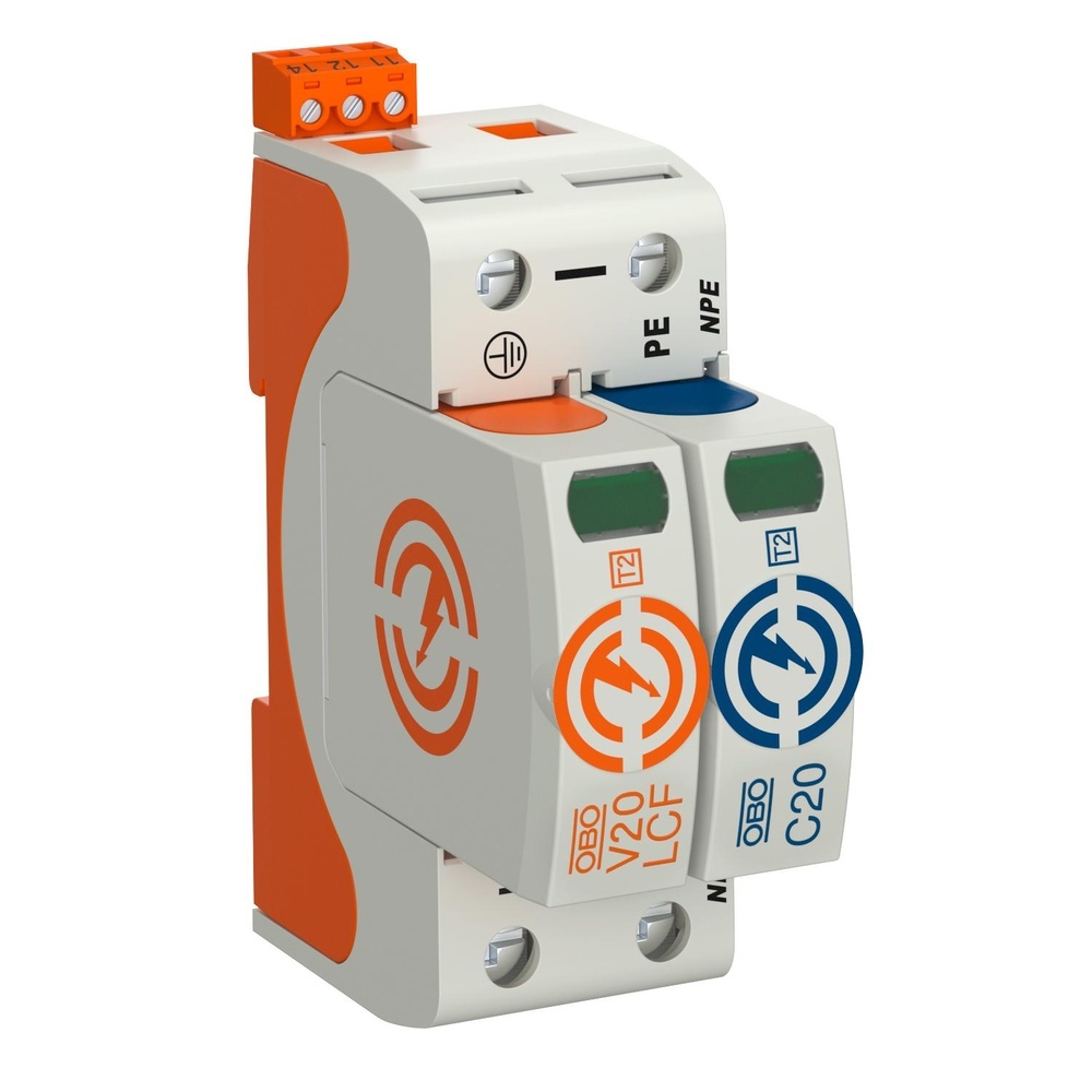 OBO Bettermann Surge Controller 5095544 Typ V20-LCF-1+1+FS-2
