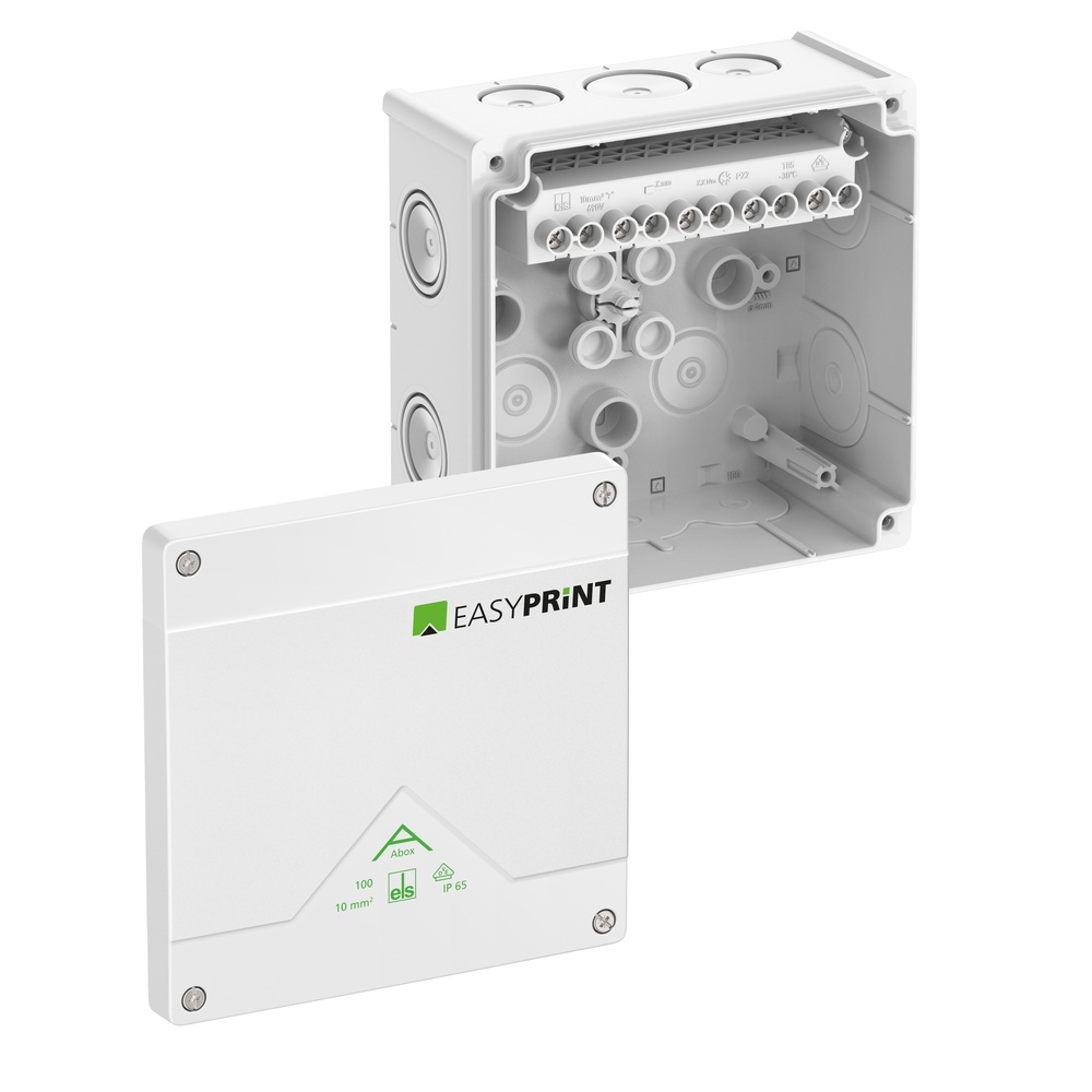 Spelsberg Abzweigkasten 810120EP Typ Abox 100-10²/w EasyPrint Spelsberg Abzweigkasten 810120EP Typ Abox 100-10²/w EasyPrint